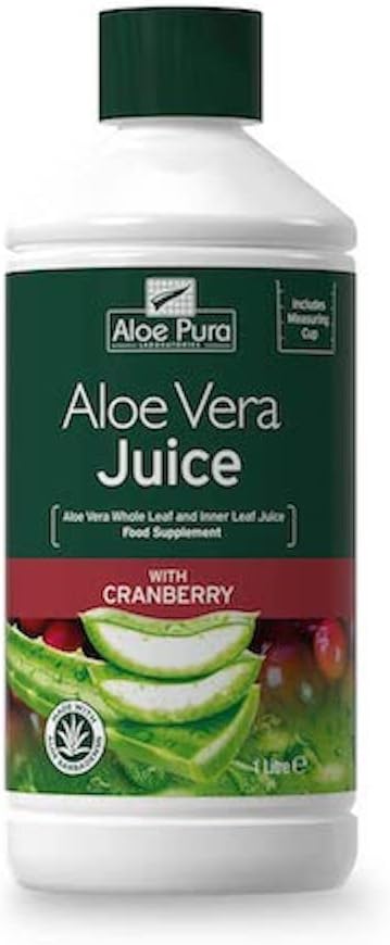 Optima Health Aloe Vera Juice Cranberry...
