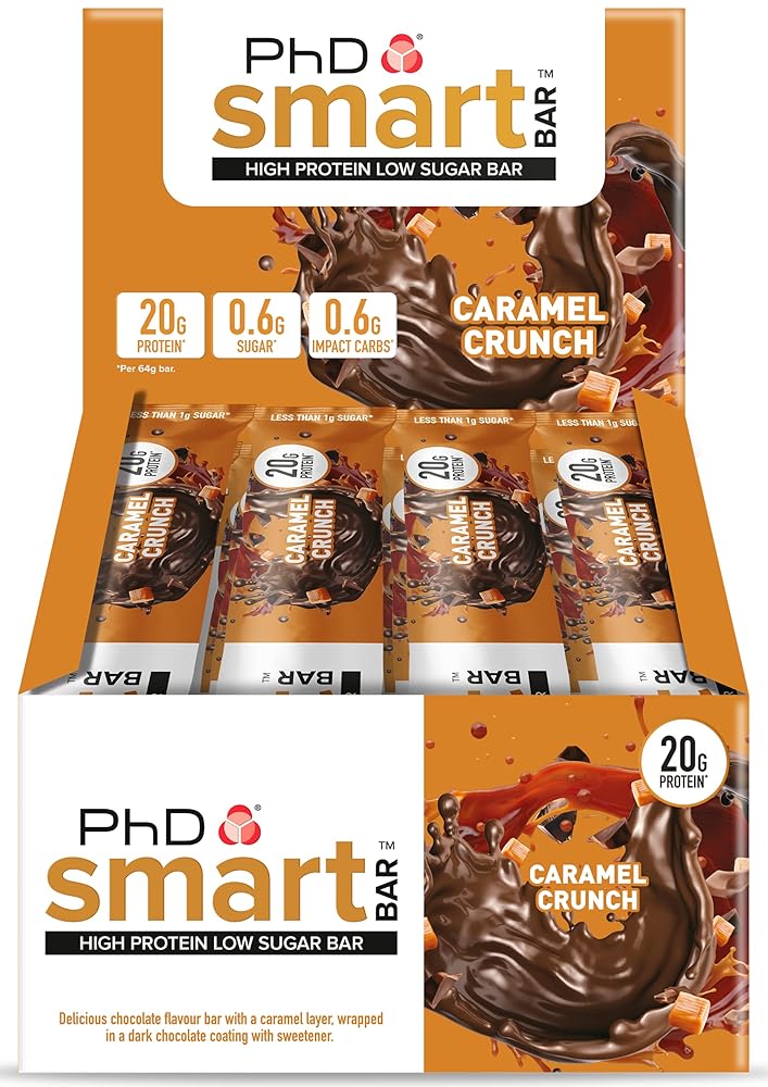 PhD Smart Bar Protein Caramel Crunch 12...