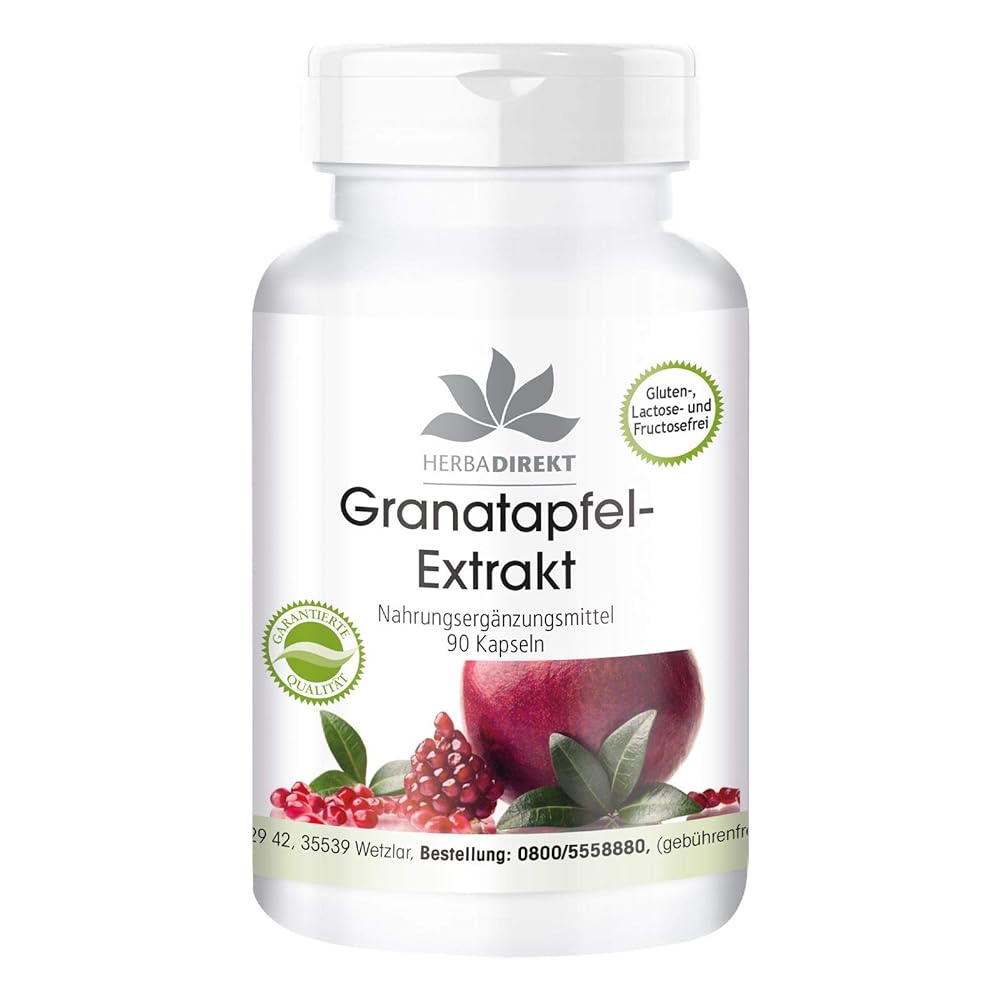 Pomegranate Extract 500mg Capsules | HE...
