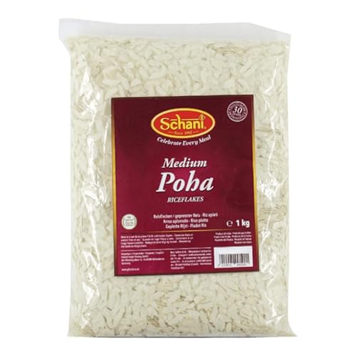 Schani Medium Poha Rice Flakes – 1kg