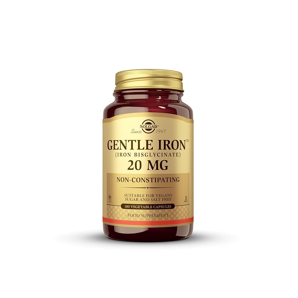 Solgar Gentle Iron 25 mg – 180 Ca...