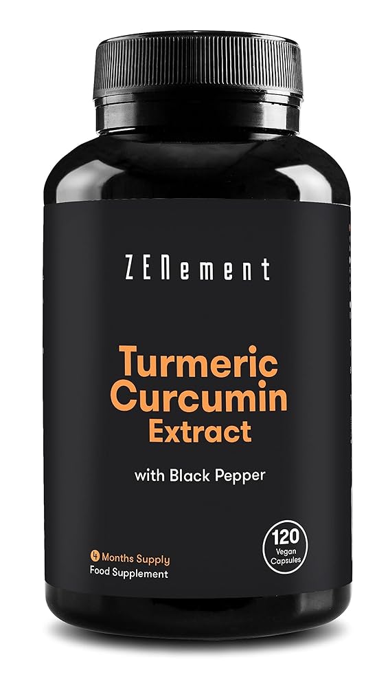 Turmeric Extract 4600 mg with Black Pep...