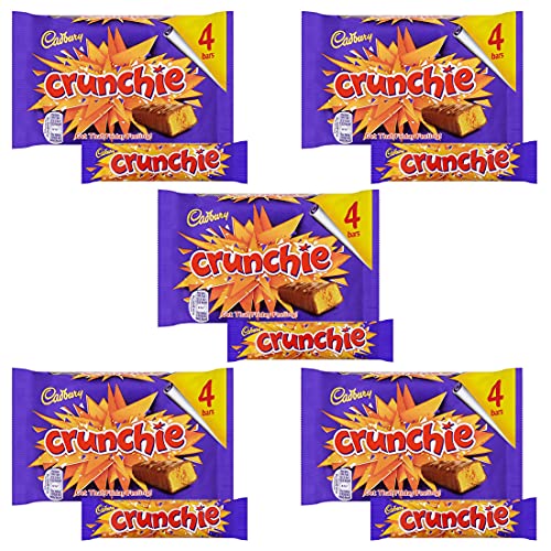 Cadbury Crunchie Chocolate Bars