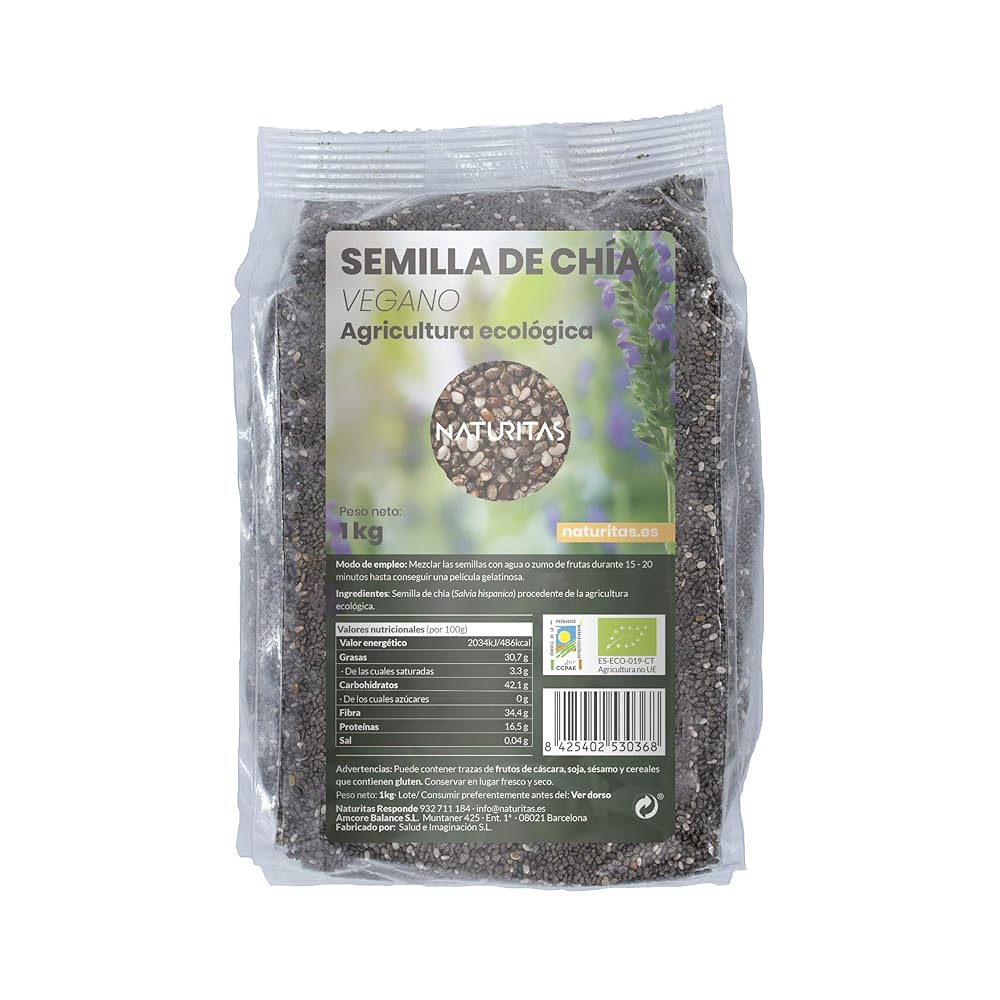 Organic Chia Seeds – 1kg