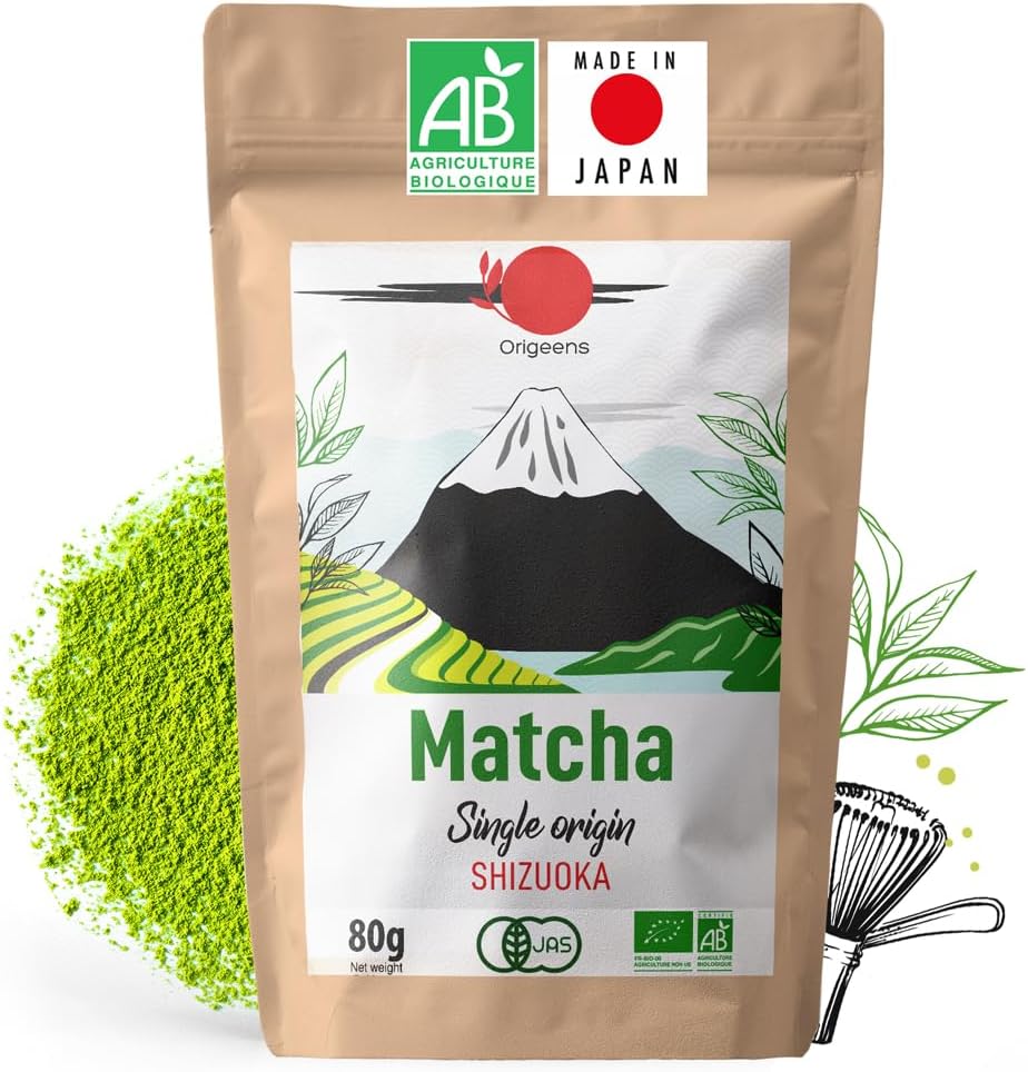 ORIGEENS Organic Japanese Matcha Tea