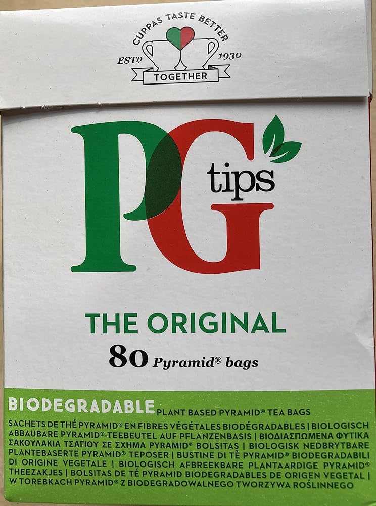 PG Tips Black Tea 80 Pyramid Bags