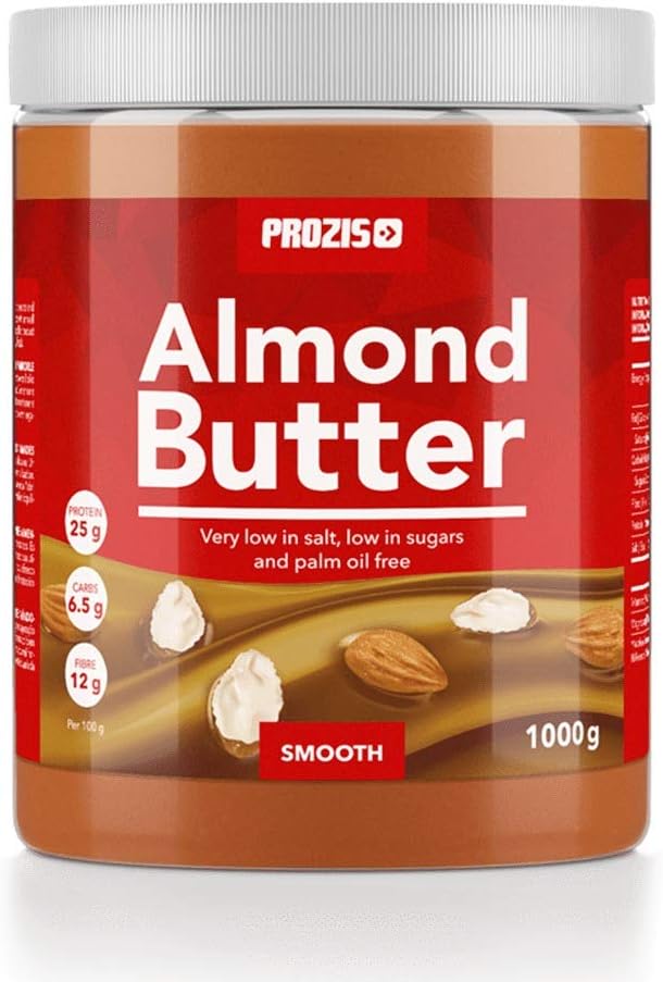 Prozis Almond Butter, 1000g – Cre...