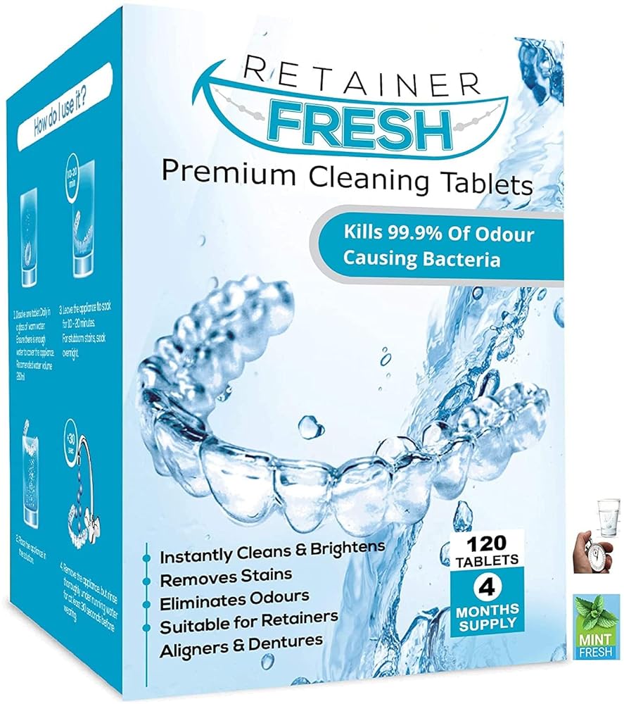 Retainer Cleaning Tablets – Fresh...