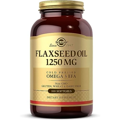 Solgar Flaxseed Oil Softgels – 12...