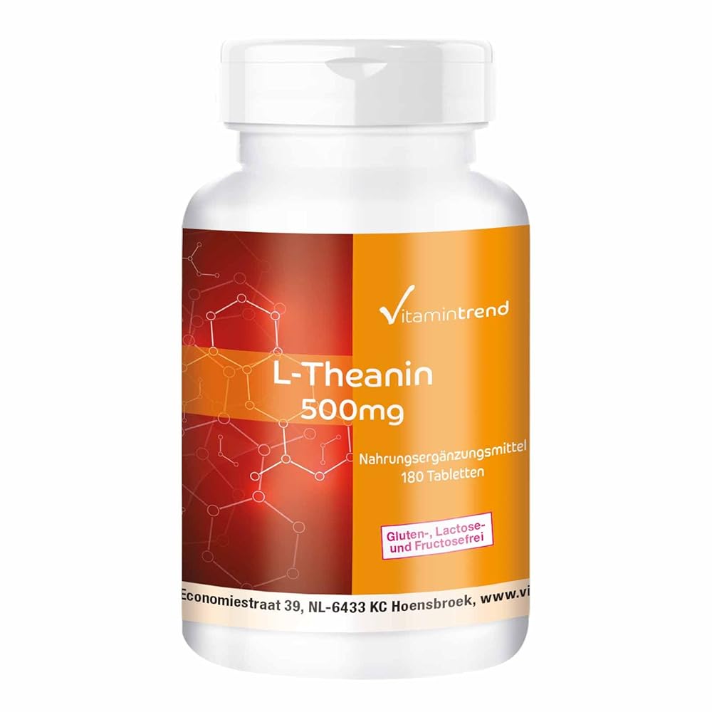 Vitamintrend L-Theanine 500mg Tablets