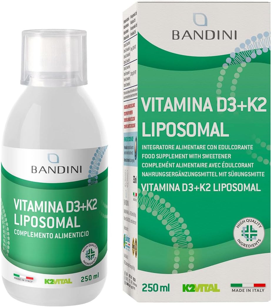 Bandini® D3+K2 Liposomal Supplement ...