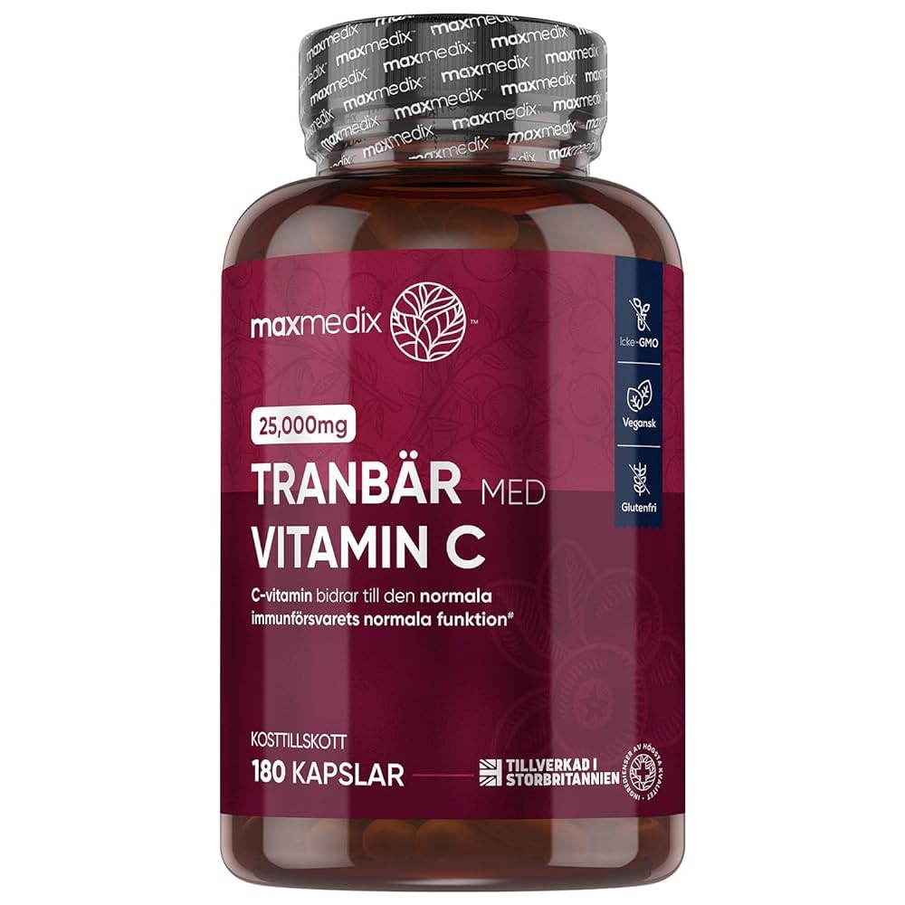 Cranberry Capsules with Vitamin C ̵...