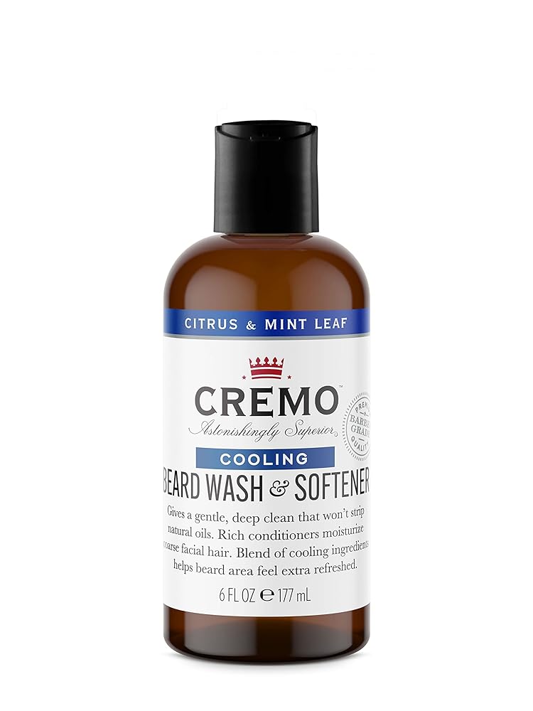 CREMO Beard Wash & Softener –...