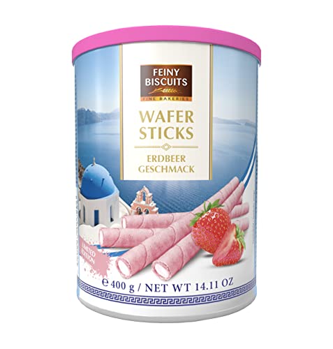 Feiny Biscuits Wafer Rolls Strawberry F...