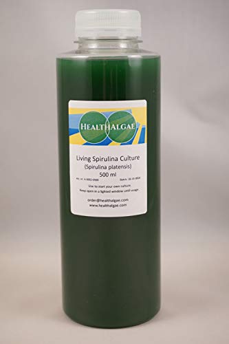 HealthAlgae Spirulina Grow Kit (500 ml)...