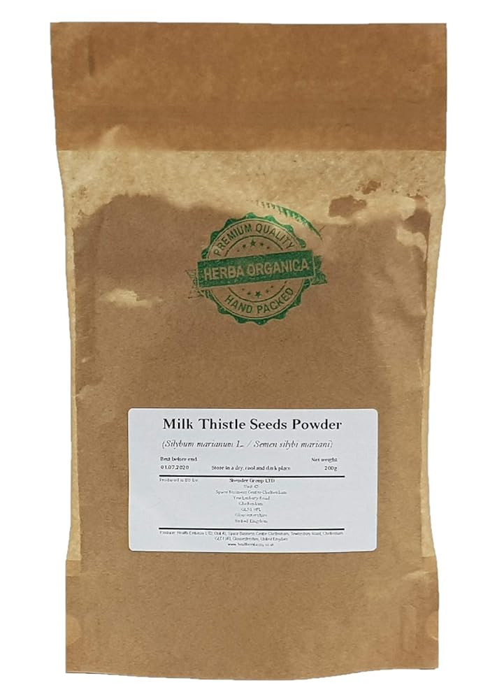 Herba Organica Milk Thistle Seeds Powder