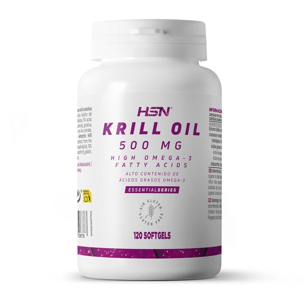 HSNs Krill Oil | 120 Pearls | 1000mg Pu...