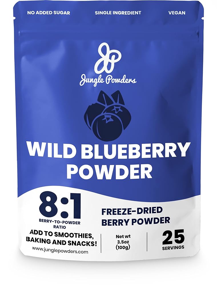 Jungle Powders Wild Blueberry Powder (1...