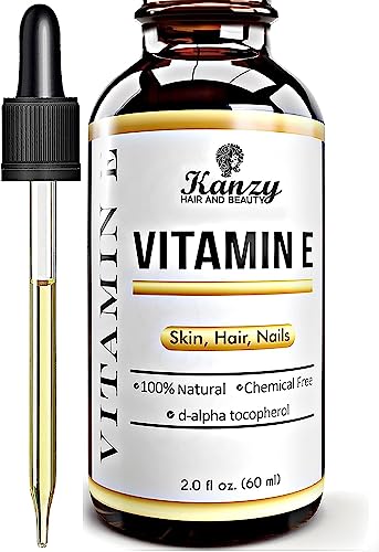 Kanzy Organic Vitamin E Oil for Face an...