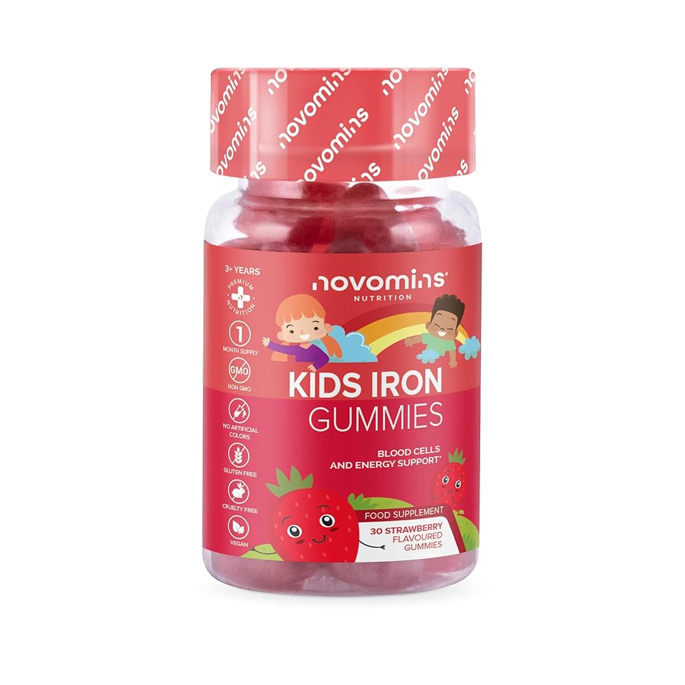 Kids Iron Gummies – Vegan Childre...