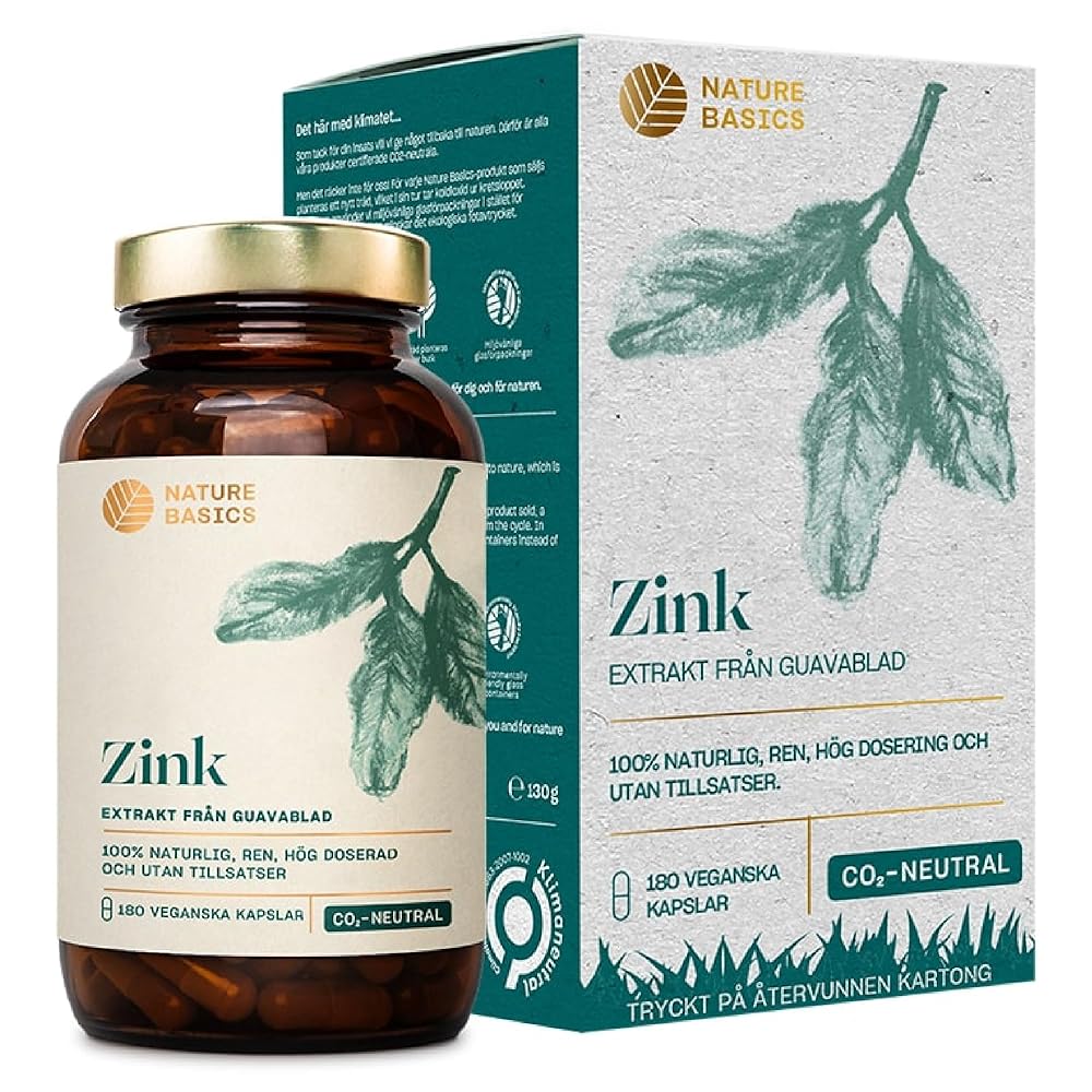 Nature Basics® Zinc in a Jar | 180 Vega...
