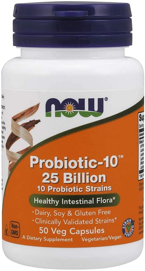 Now Foods Probiotic-10 25 Billion Capsules