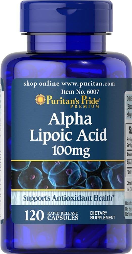 Puritan’s Pride Alpha Lipoic Acid...