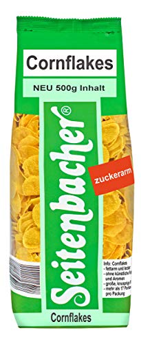 Seitenbacher Cornflakes, Low-Sugar, 6-Pack