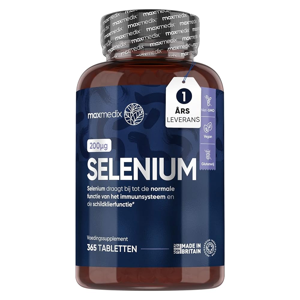 Selenium 200 µg – 1 Year Supply &...