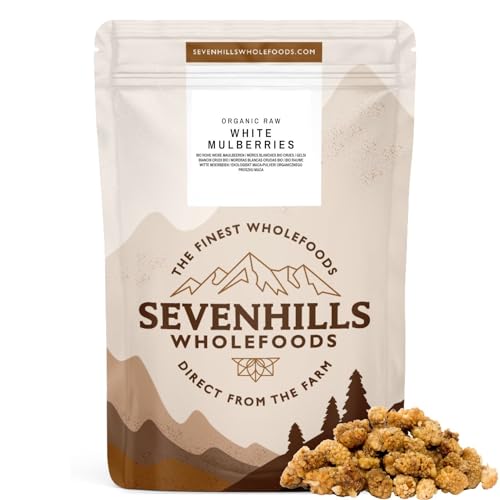 Sevenhills Organic White Mulberries 500g