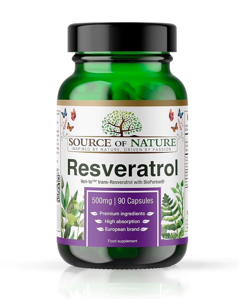 Source of Nature® Trans-Resveratrol 500...