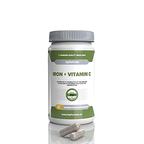Topformula Vegan Iron + Vitamin C Suppl...