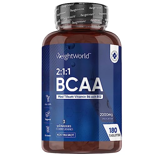 Vegan BCAA 2000mg with Vitamin B12 R...