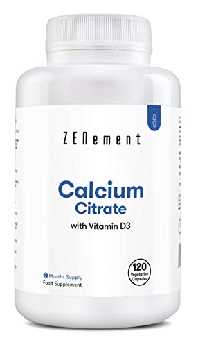 Zenement Calcium Citrate with Vitamin D...