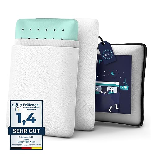 ZenPur Memory Foam Pillow Set