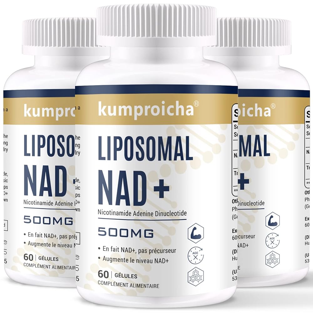Brand Liposomal NAD+ with TMG Softgels