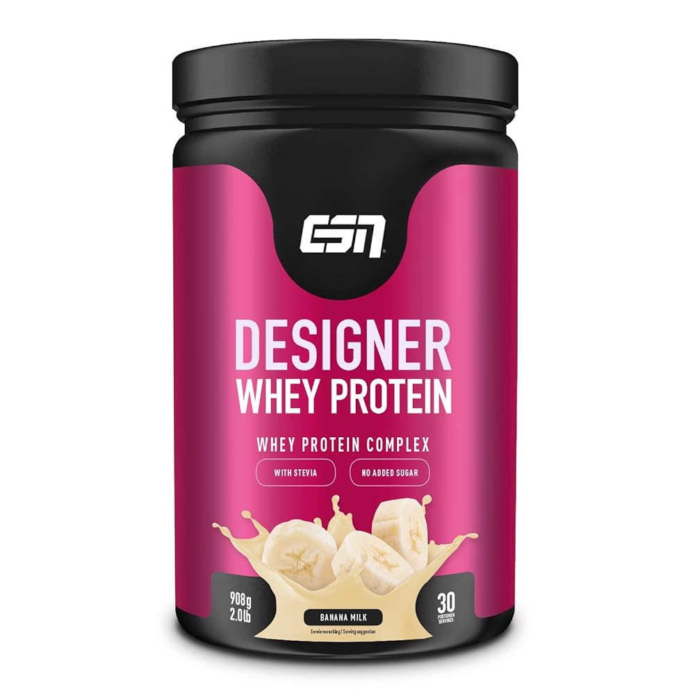 Designer Whey Protein, Banana Milk, 908g