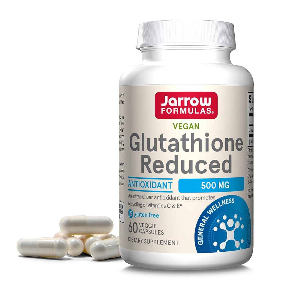Jarrow Formulas Glutathione 500mg Vegan...