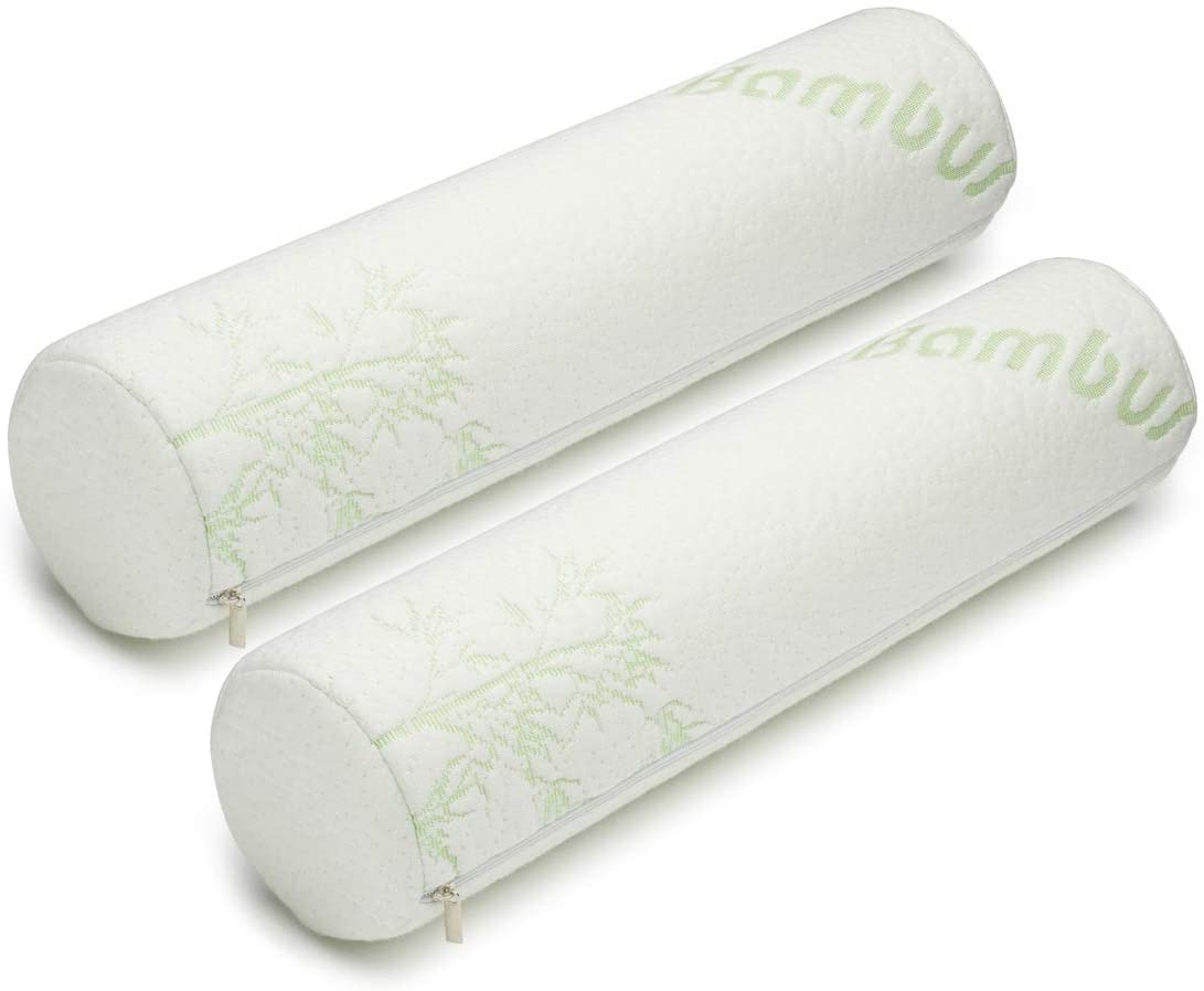 Bamboo Cervical Neck Roll Memory Foam P...