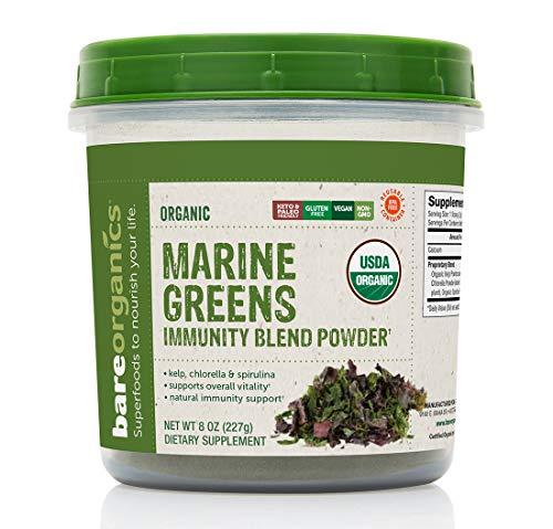 Bareorganics Marine Super Greens, Raw O...