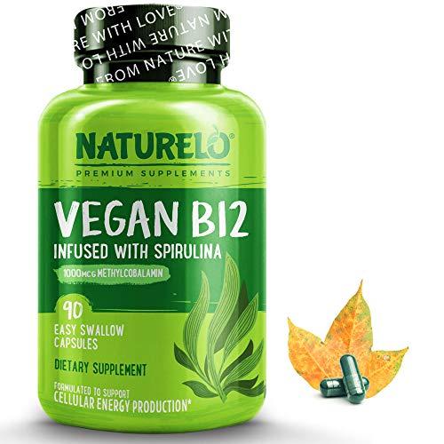 NATURELO Vegan B12 with Organic Spirulina