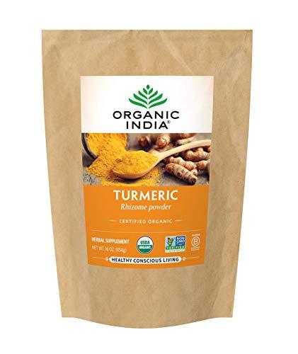 Organic India Turmeric Herbal Rhizome P...