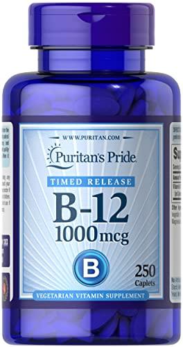 Puritans Pride Vitamin B-12 Caplets,
