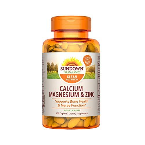 Sundown Calcium Magnesium Zinc Caplets ...