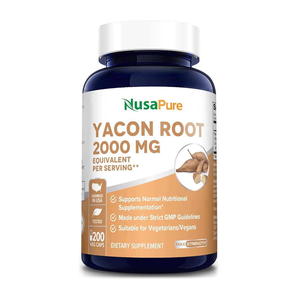 2000mg Yacon Root Extract Capsules