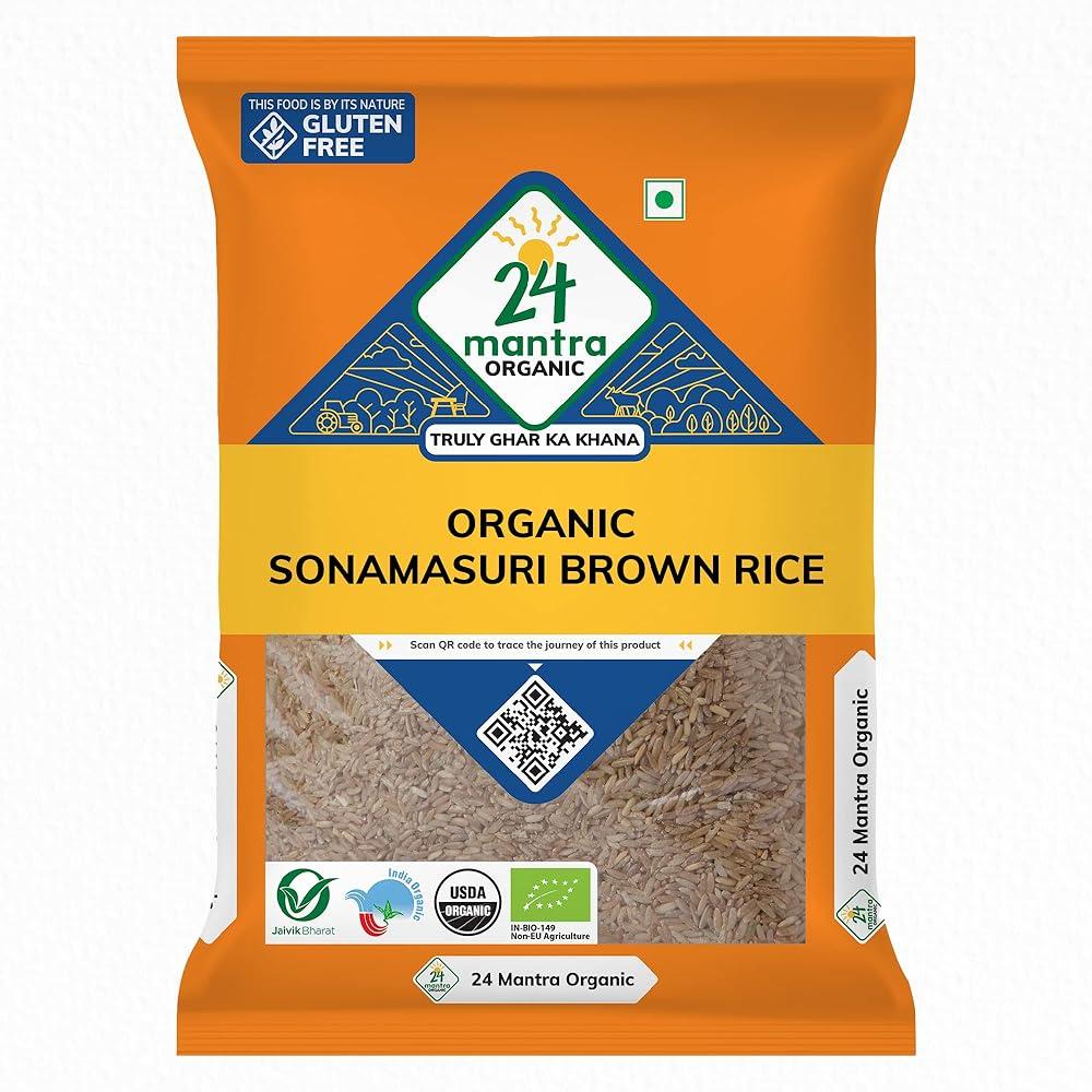 24 Mantra Organic Brown Raw Rice