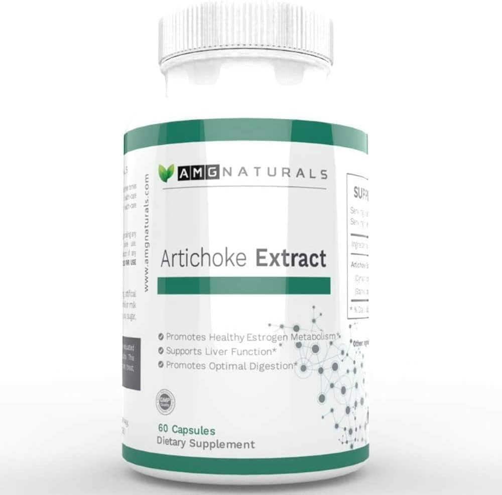 Artichoke Extract Capsules for Digestiv...