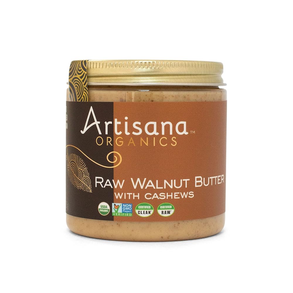 Artisana Organics Walnut Cashew Butter,...