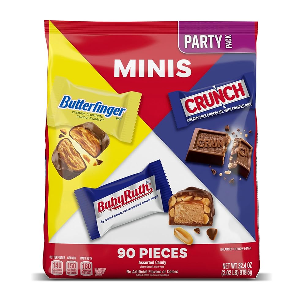 Assorted Mini Size Chocolatey Candy Bars