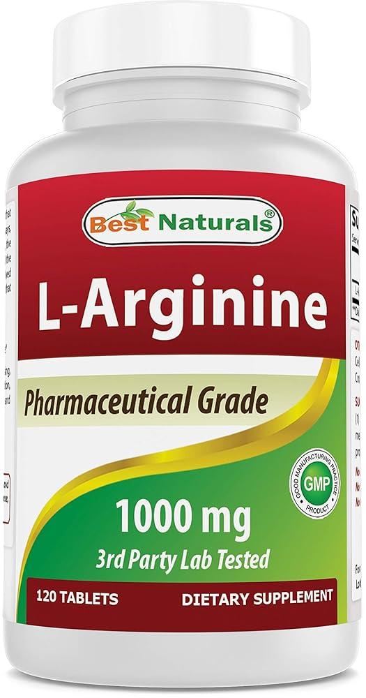 Best Naturals L-Arginine 1000mg Tablets